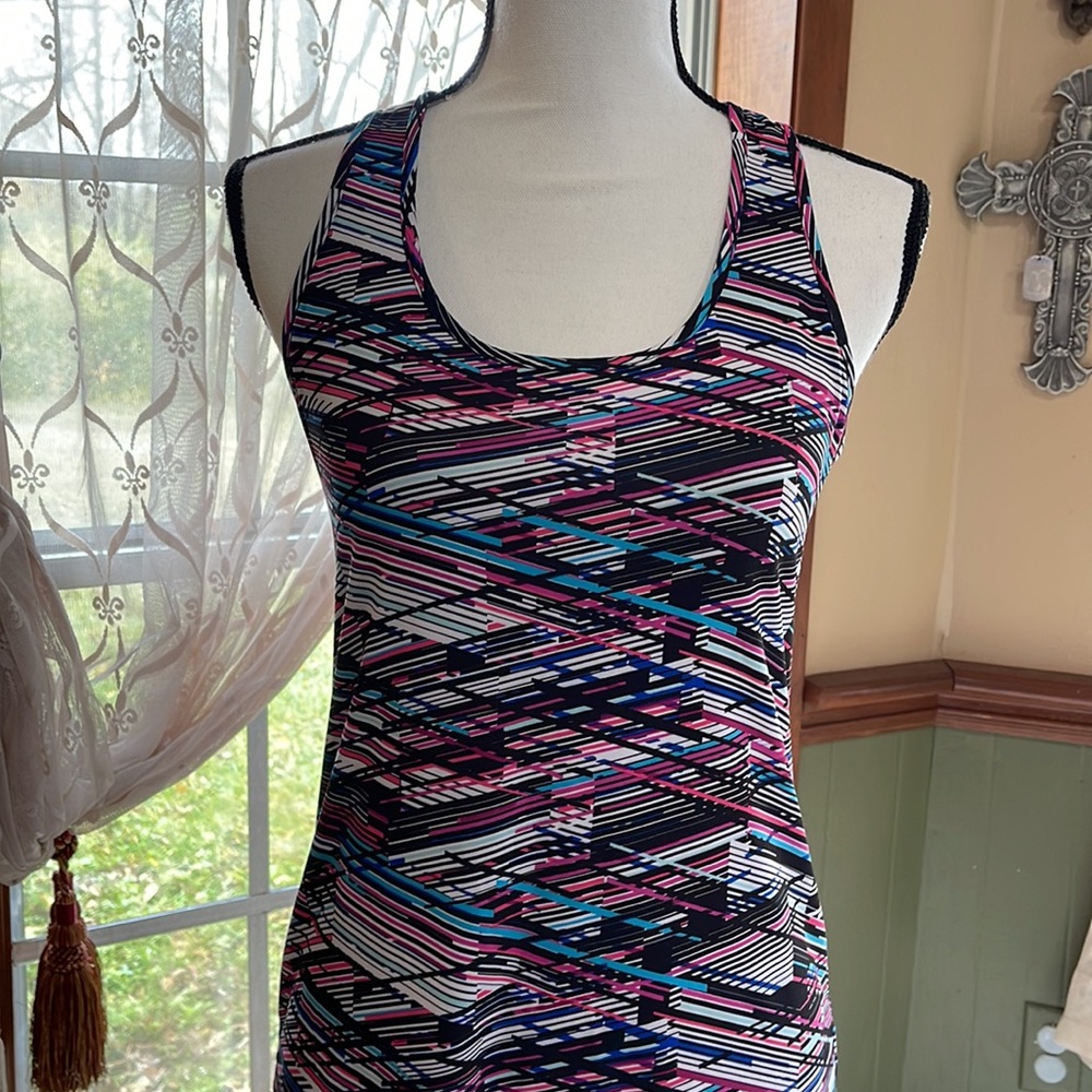 Fabletics Multicolours Racerback Workout Tank - XS - Picture 3 of 9